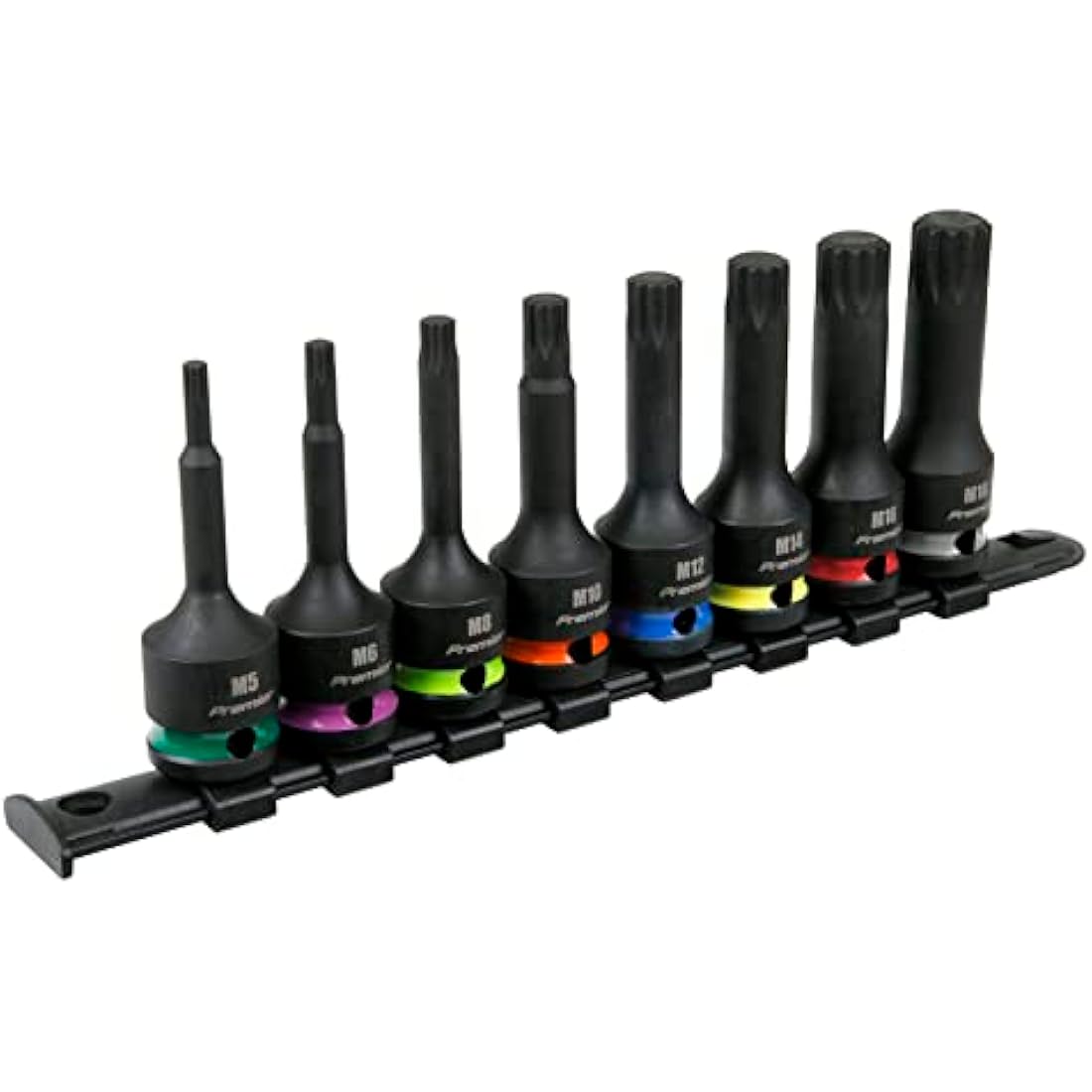 Sealey 8pc 1/2" Sq Drive Spline Impact Socket Bit Set – AK56004