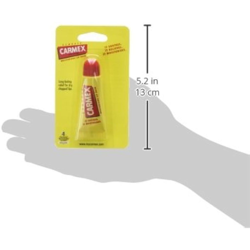 Carmex Moisturising Lip Balm – Classic Treatment for Dry Lips, 10g