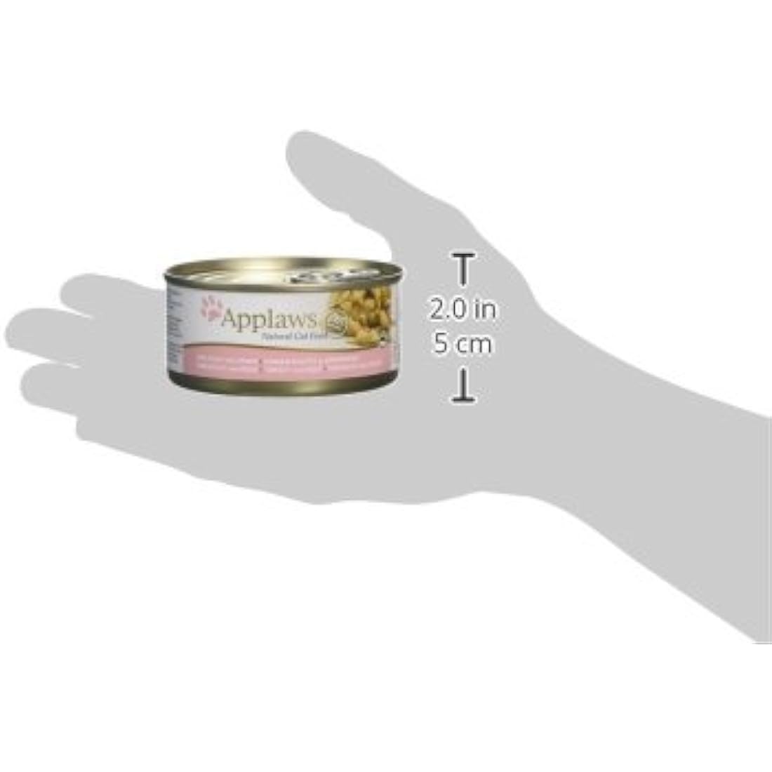 Applaws Natural Wet Cat Food | Tuna Fillet with Prawn | 24 x 156g Tins