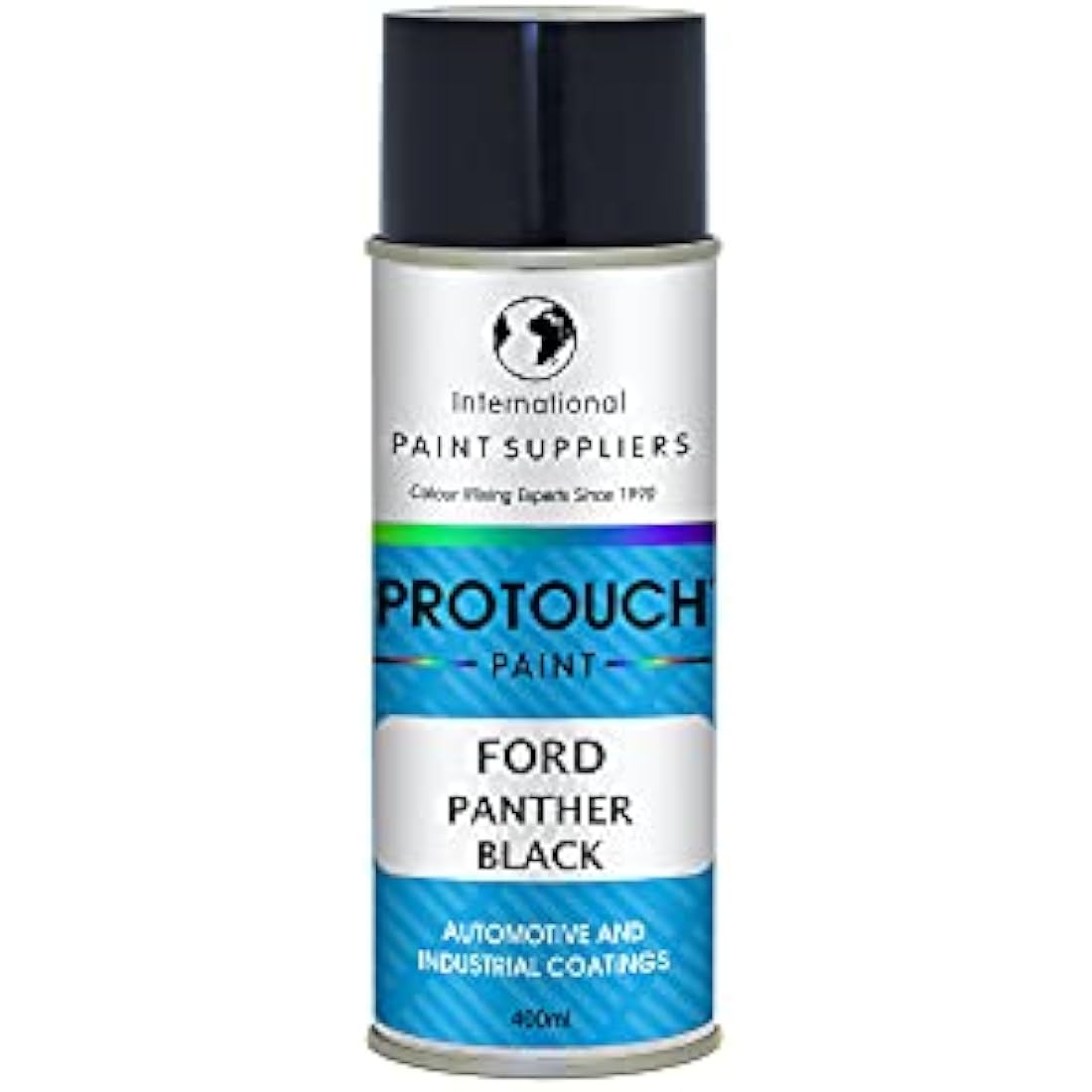 Protouch Ford Panther Black Car Paint Spray – 400ml Basecoat Aerosol