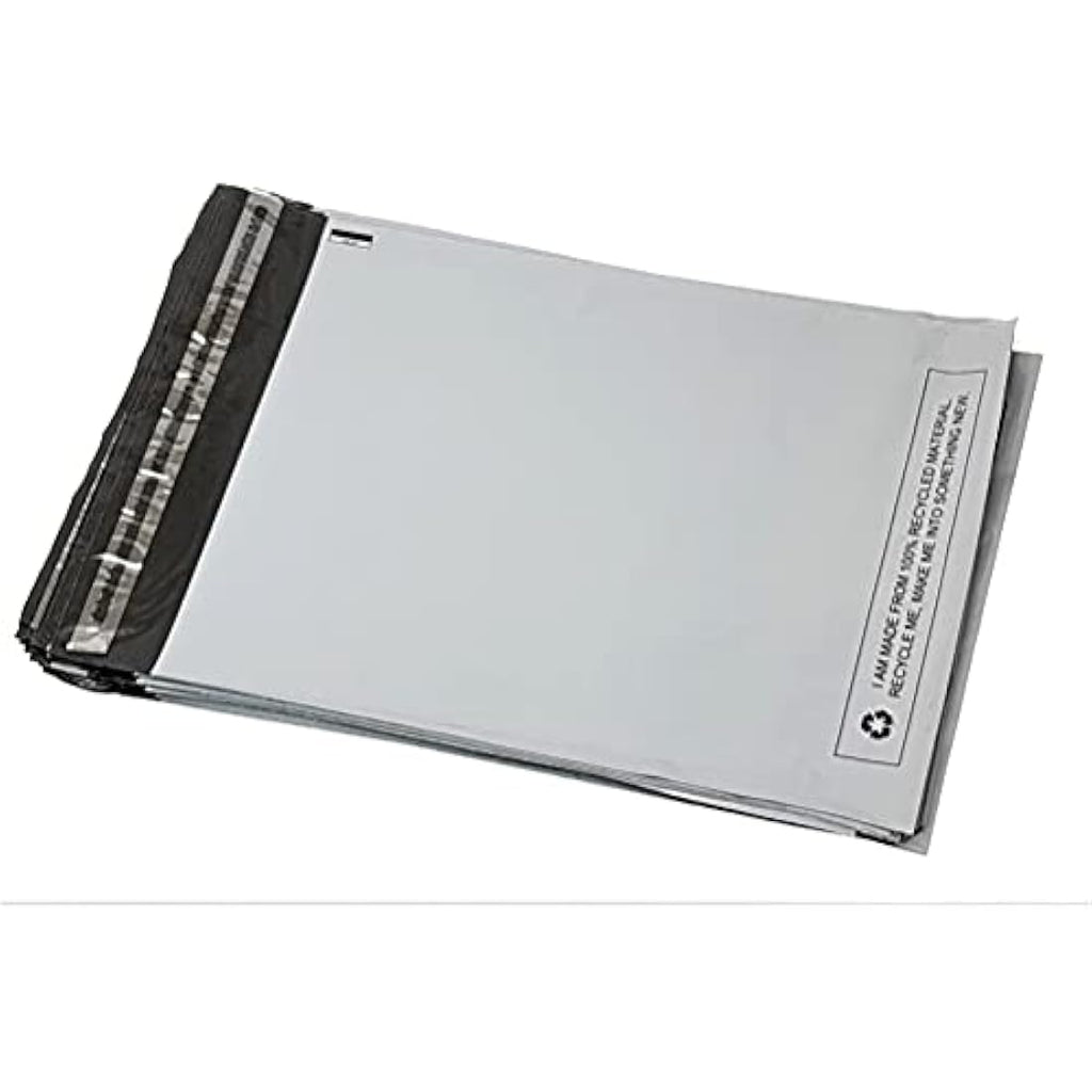 Grey Mailing Bags – 12x16 Waterproof Poly Shipping Mailers