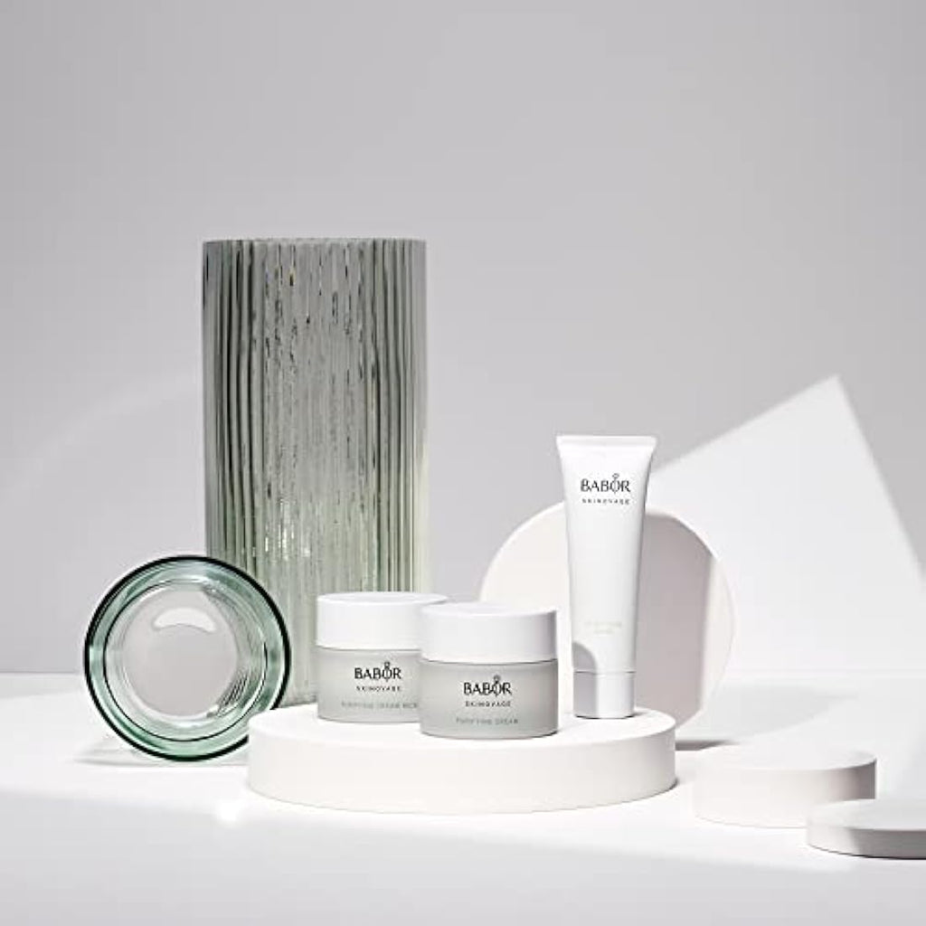 BABOR SKINOVAGE Purifying Cream Rich – Mattifying Vegan Face Care, 50ml