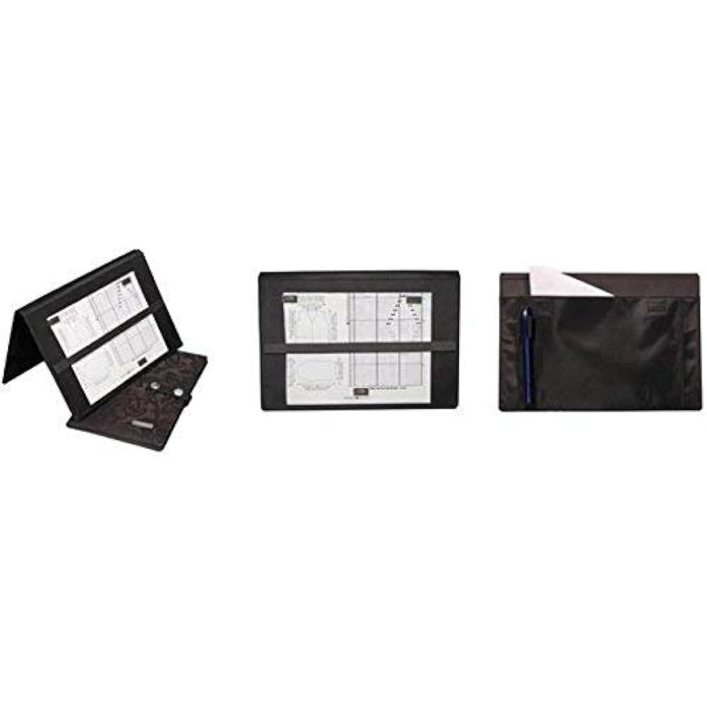 KnitPro Magma Knitting Chart Keeper | Fold Up Pattern Holder, Black