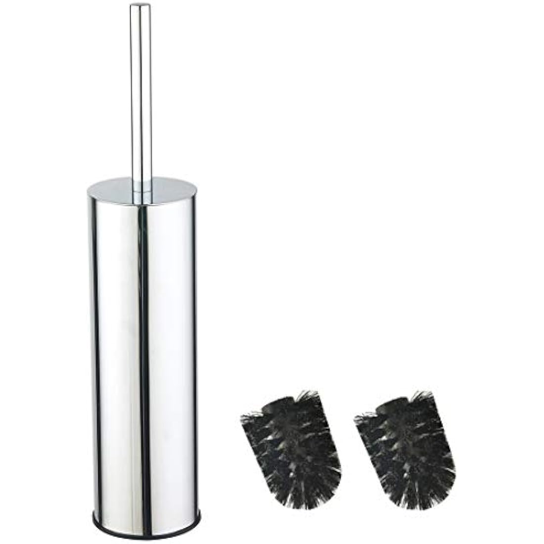 BGL 304 Stainless Steel Toilet Brush and Holder – Chrome Round Stand