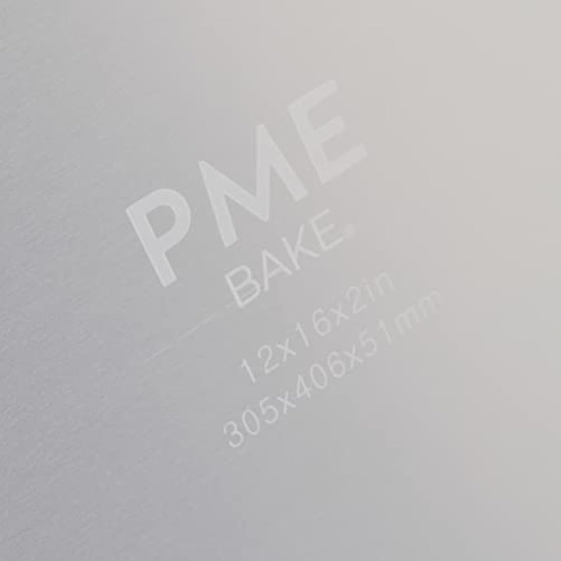PME Aluminium Oblong Cake Pan – 12 x 16 x 2-Inch Deep Baking Tin