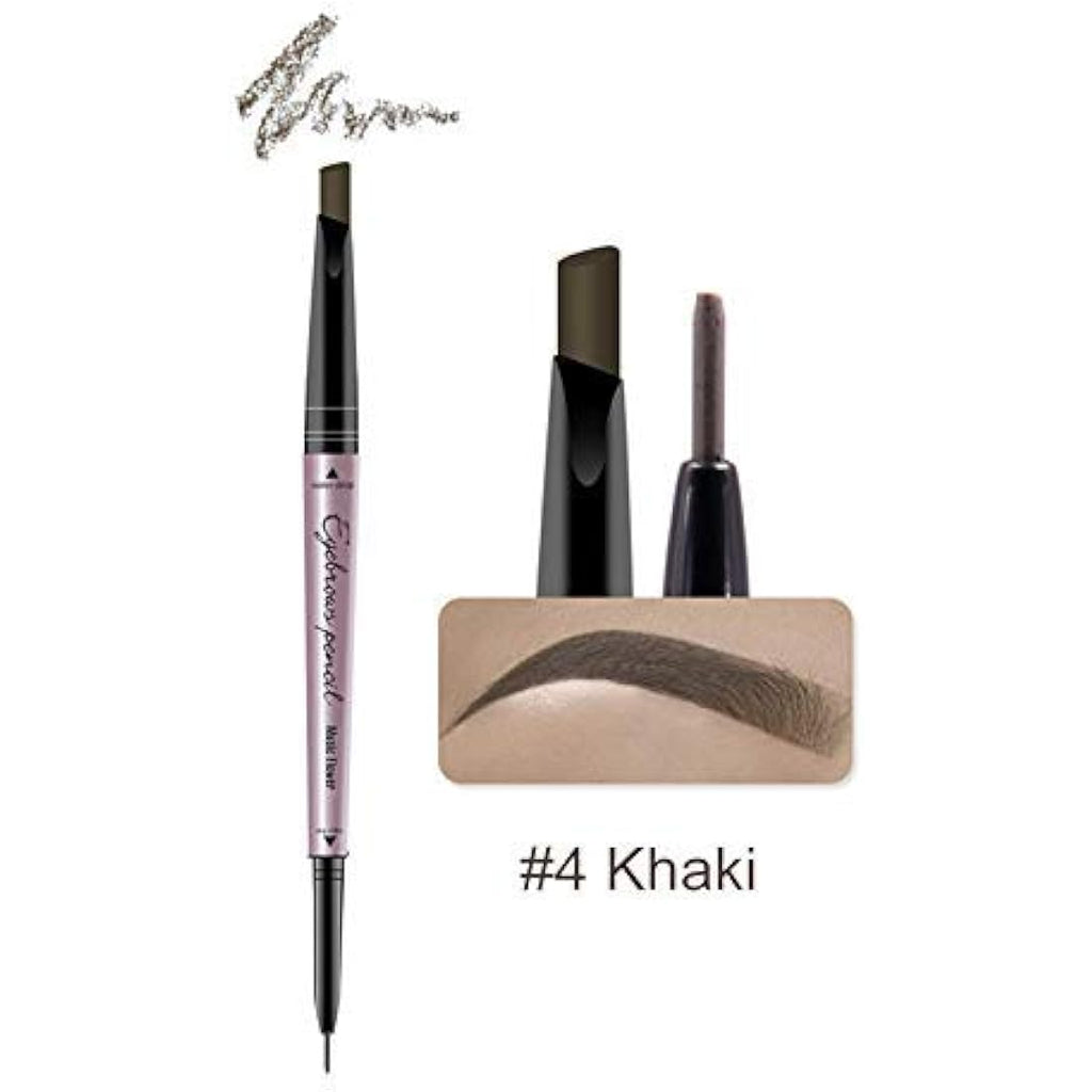Double Ended Eyebrow Pencil - Waterproof & Retractable