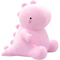 OUKEYI Cute Dinosaur Plush Stuffed Animal – Soft Kawaii Hugging Pillow, Pink