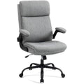 CASTLOVE Ergonomic Office Chair – Fabric Desk Chair with Flip-Up Arms