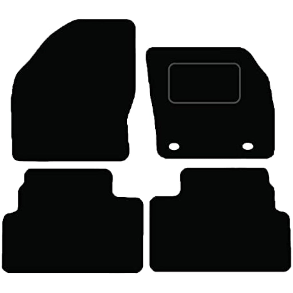 Jolof Store Car Floor Mats for Ford Kuga 2008-2012 - Red Edging