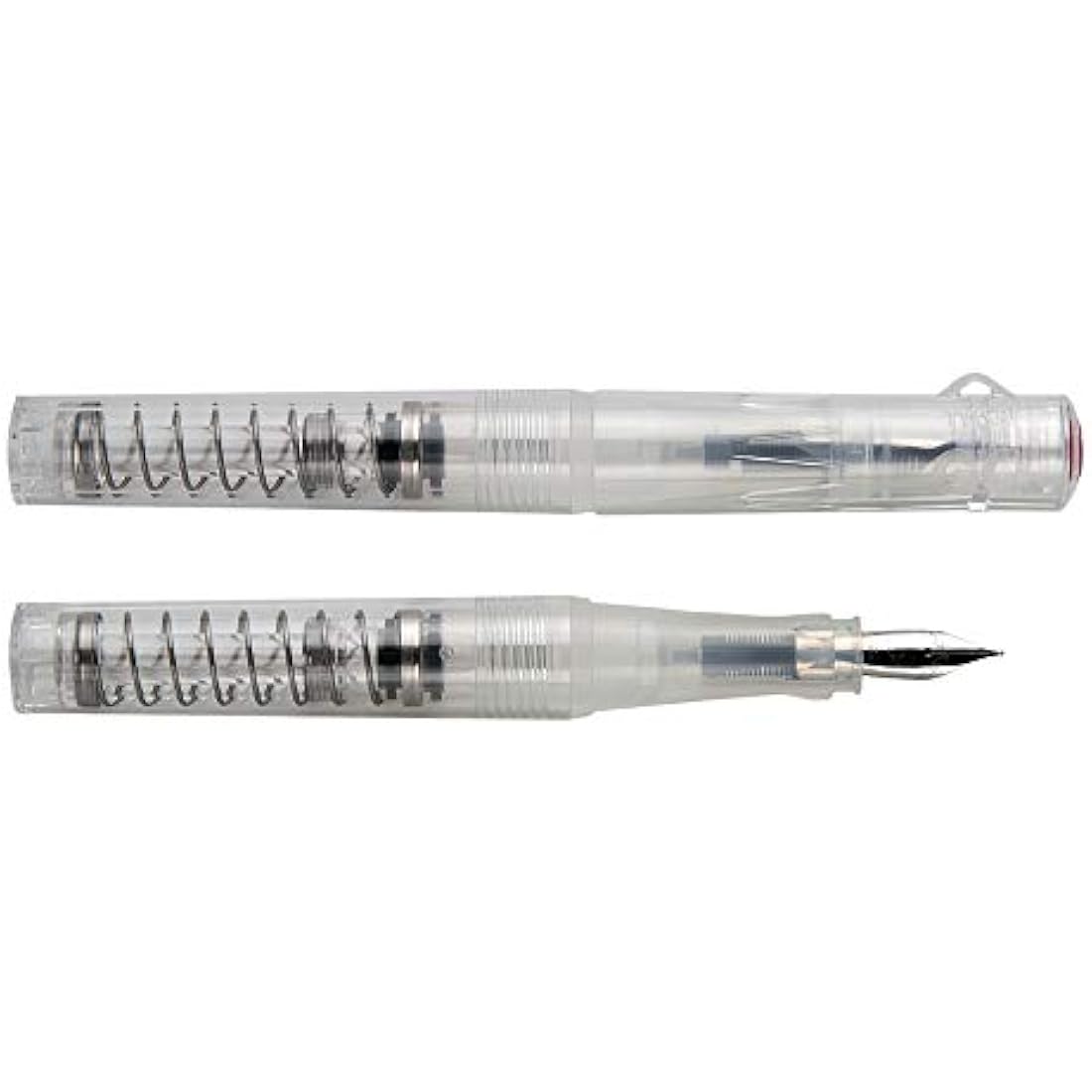 TWSBI GO Fountain Pen – Clear Transparent Body – Medium Nib (M)