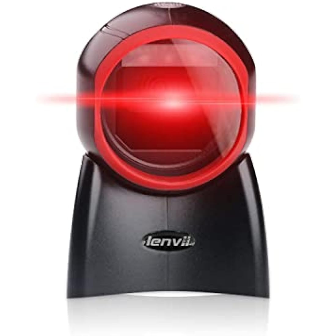 LENVII Desktop 2D Barcode Scanner | Handsfree QR Code Reader for POS
