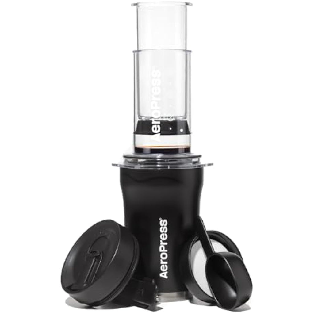 AeroPress Go Plus Portable Coffee Maker – 3-in-1 Travel Brewer & Tumbler