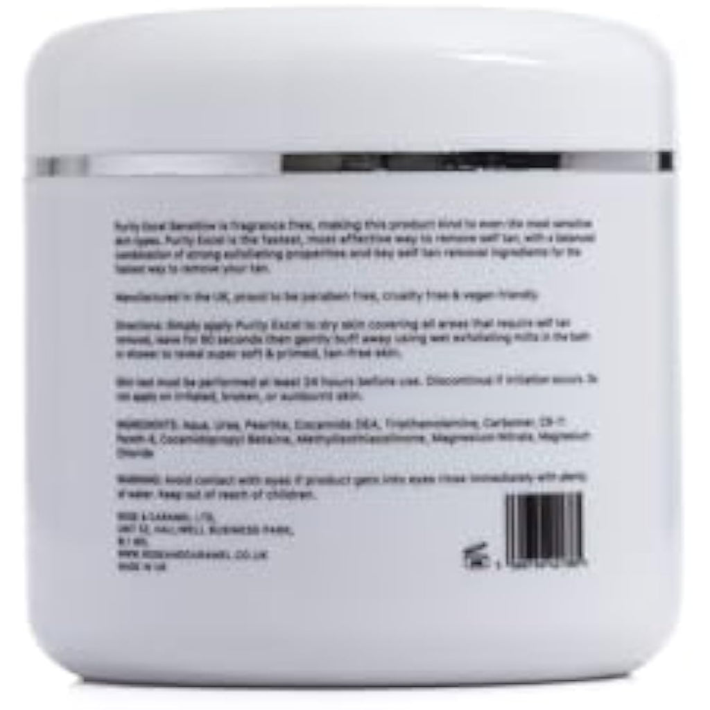 Rose & Caramel Purity Excel Sensitive Fake Tan Remover - 60 Second Eraser