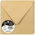 Clairefontaine Pollen Square Envelopes – Caramel 140mm 120gsm (20 Pack)