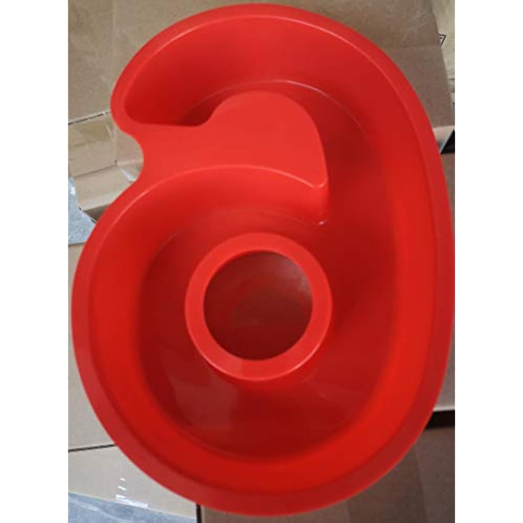 10 Inch Silicone Number Cake Molds - 9 Piece Baking Pan Set