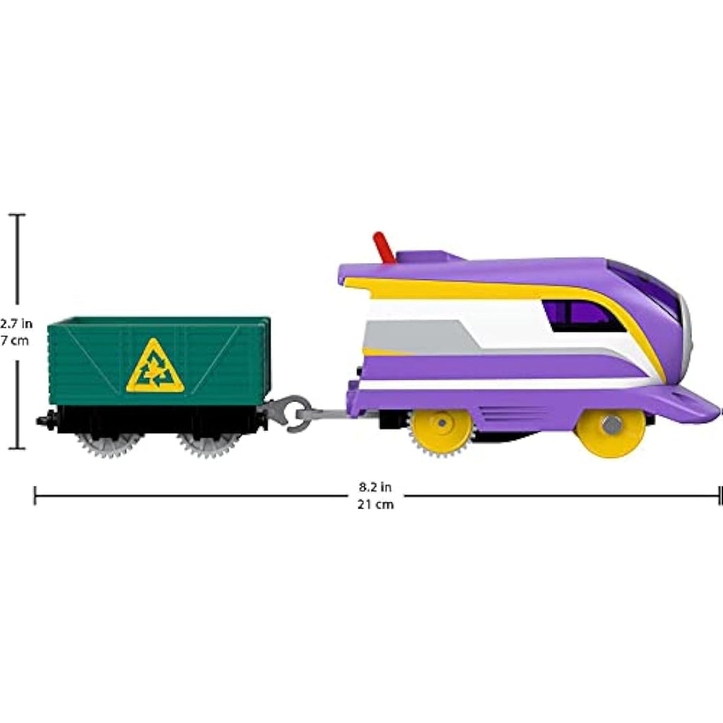 Thomas & Friends Kana Motorized Toy Train Engine with Cargo Car