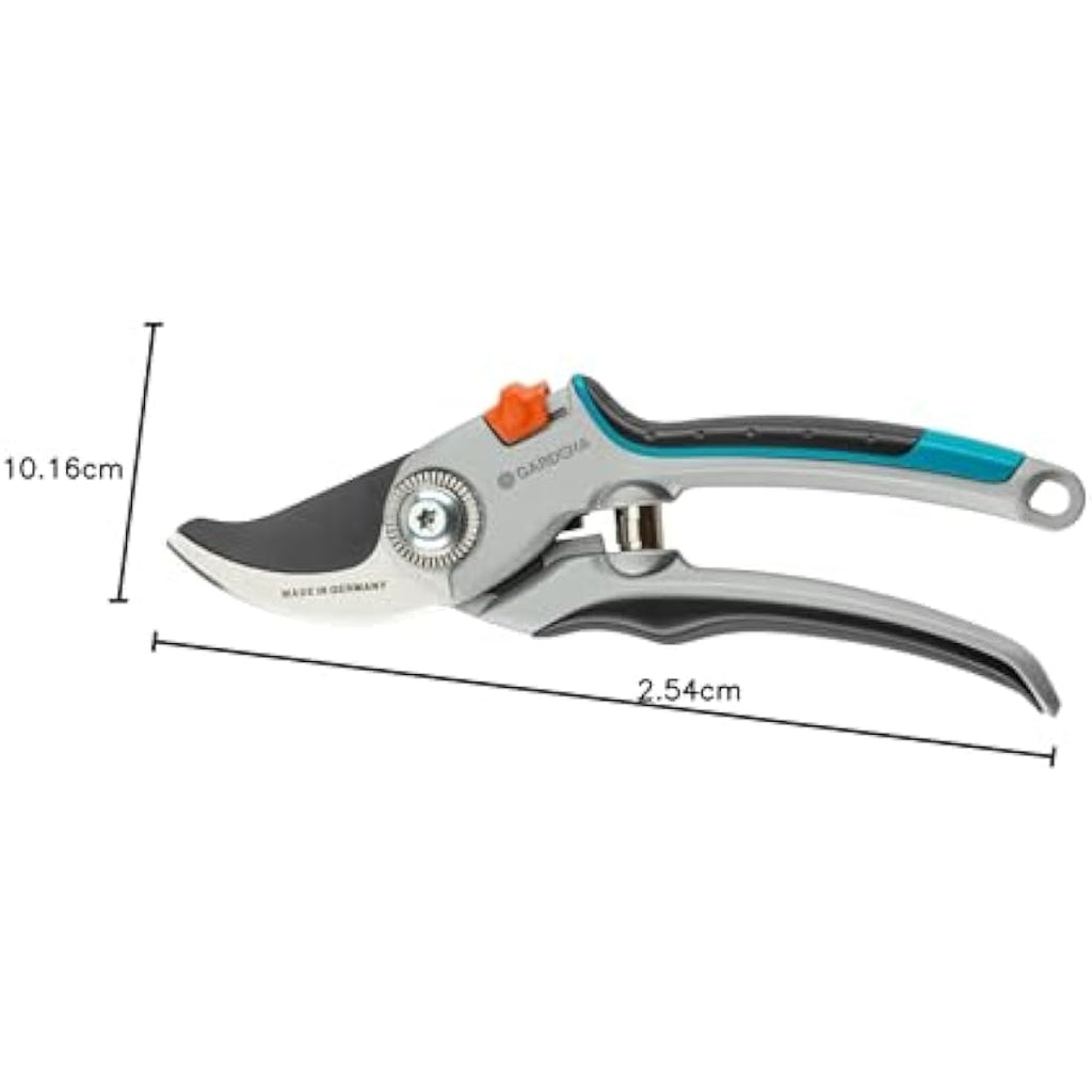 Gardena Alu Garden Secateurs B/L – Bypass Pruning Shears, 25mm Cut