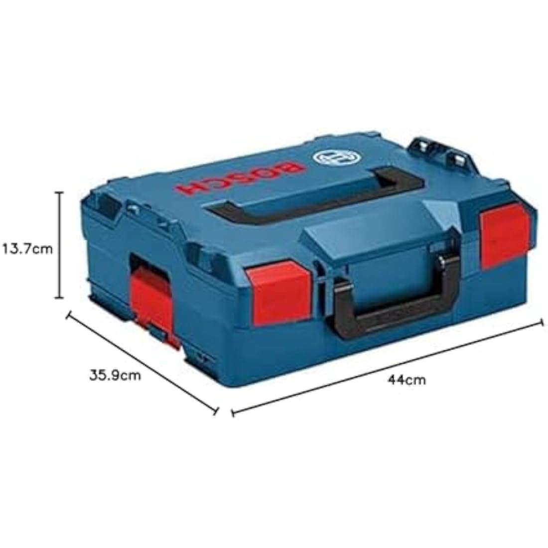 Bosch Professional L-BOXX 136 Stackable Tool Case – 14.7L ABS Plastic