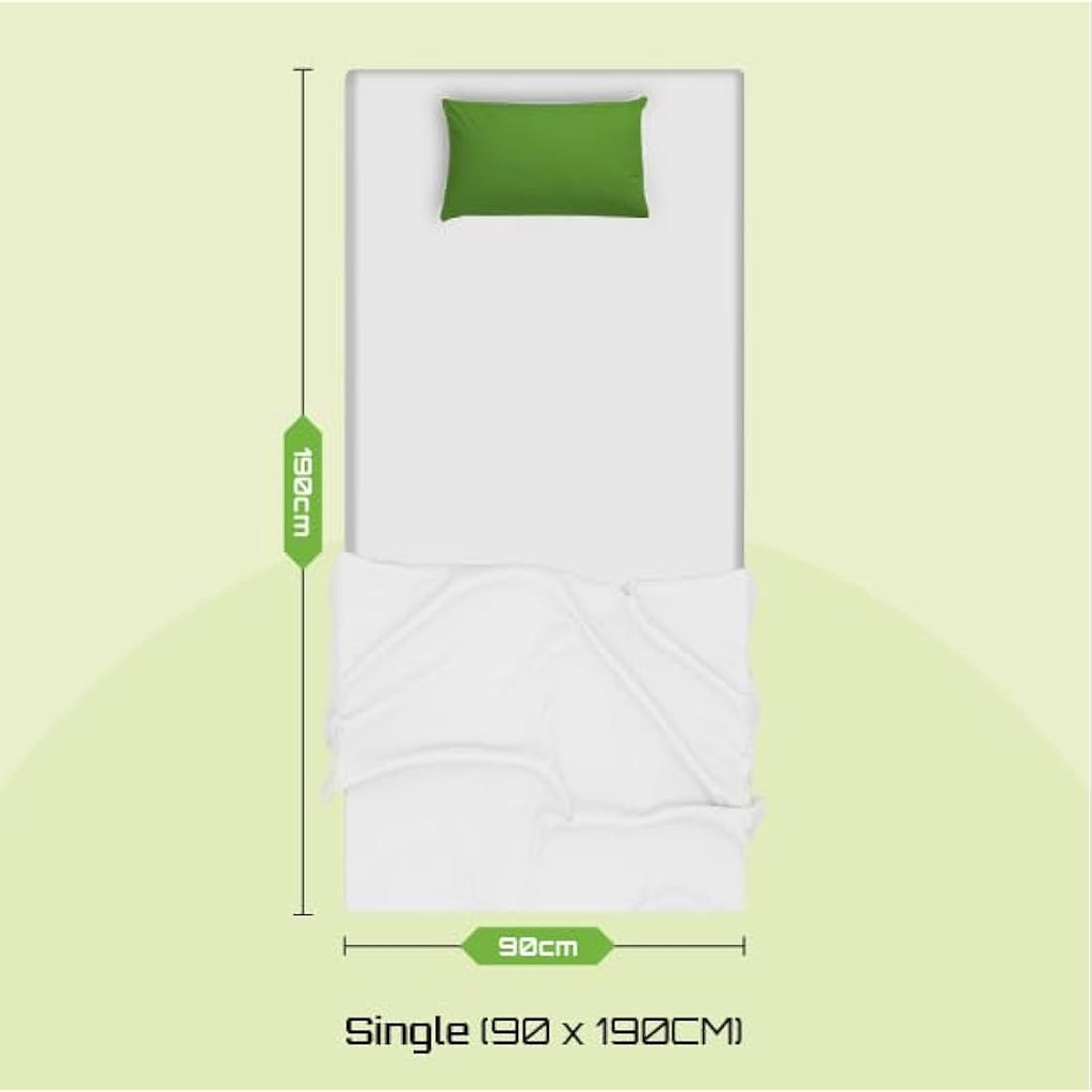 Starlight Beds Single Hybrid Mattress – Memory Foam & Springs, 18cm