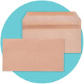Triplast DL Manilla Envelopes – 250 Pack Self Seal Opaque Mailing Paper