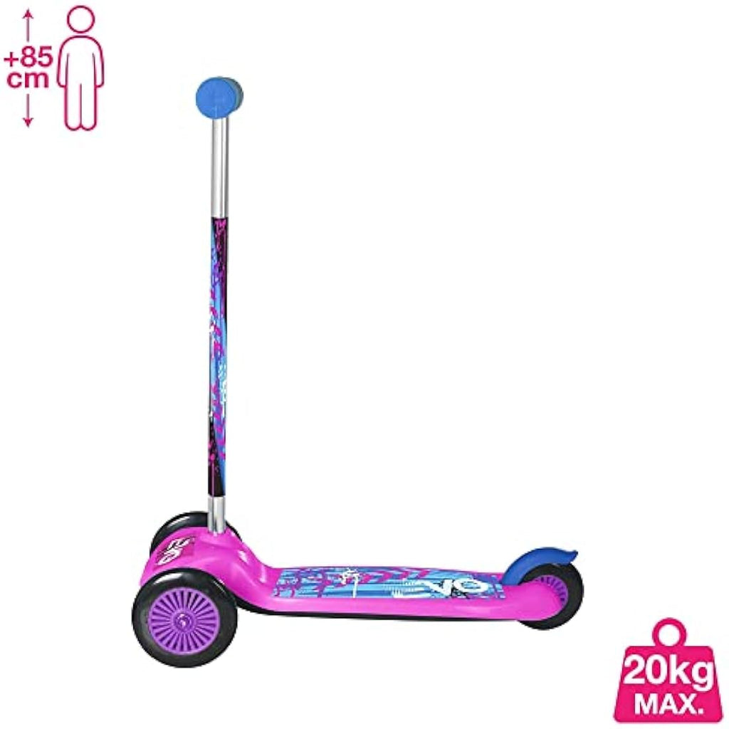EVO Pink Move & Groove 3-Wheel Scooter for Kids and Toddlers