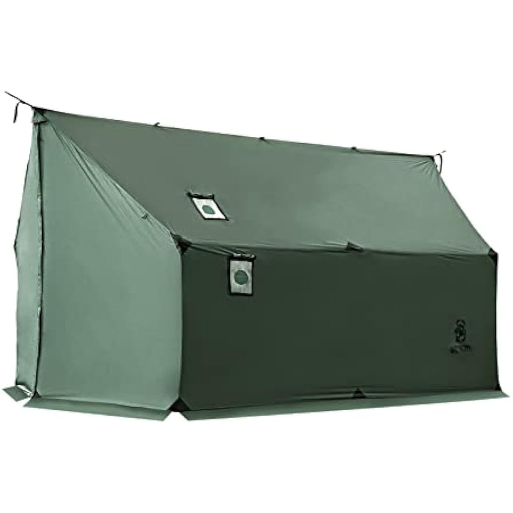 OneTigris TEGIMEN Hammock Hot Tent with Stove Jack – 70D Ripstop Nylon