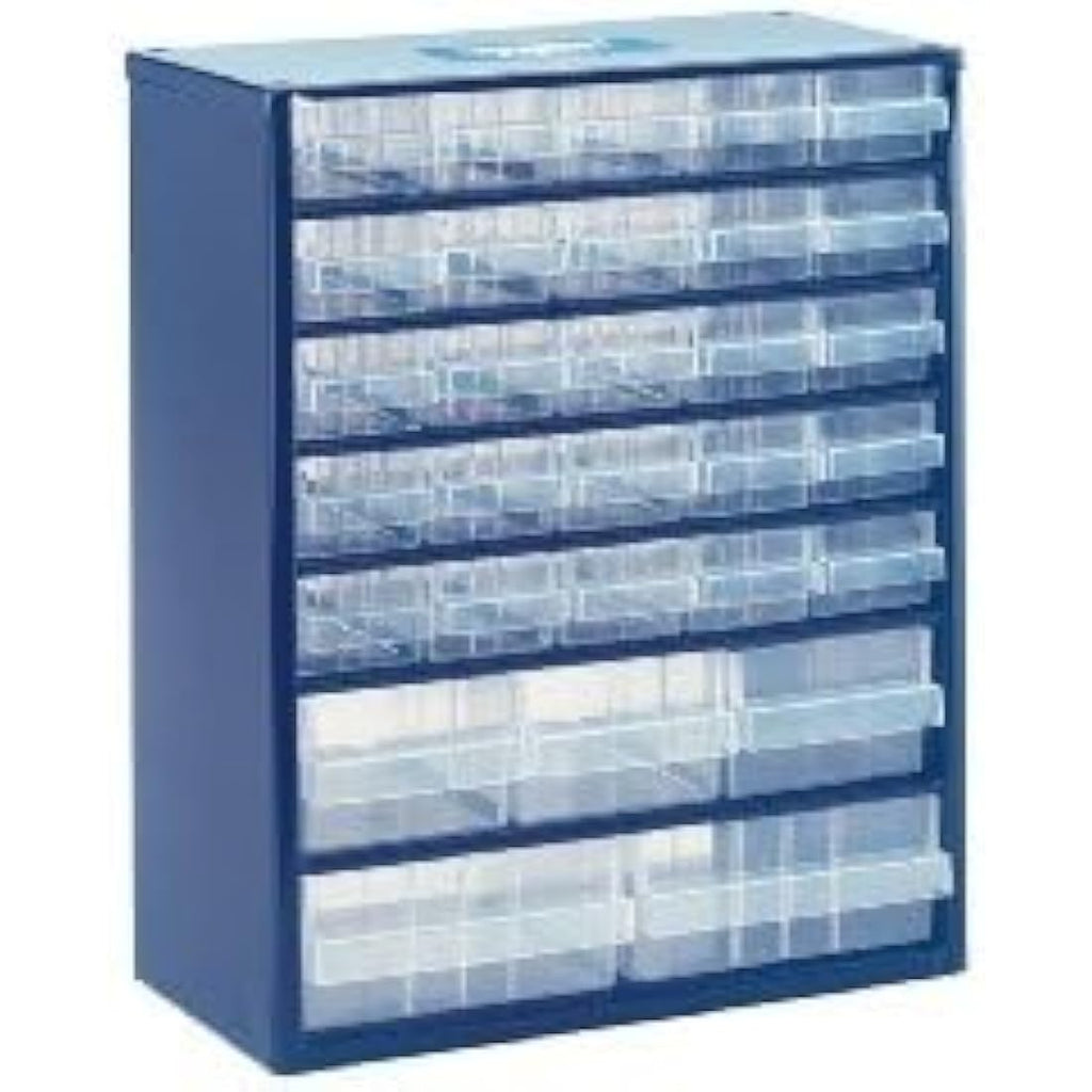 Draper 30 Compartment Steel Storage Cabinet | Multi-Drawer Organiser
