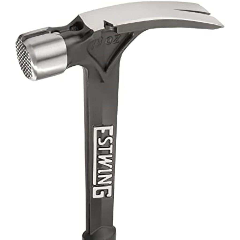 Estwing E19SM Ultra Framing Hammer – 19oz Milled Face Leather Grip