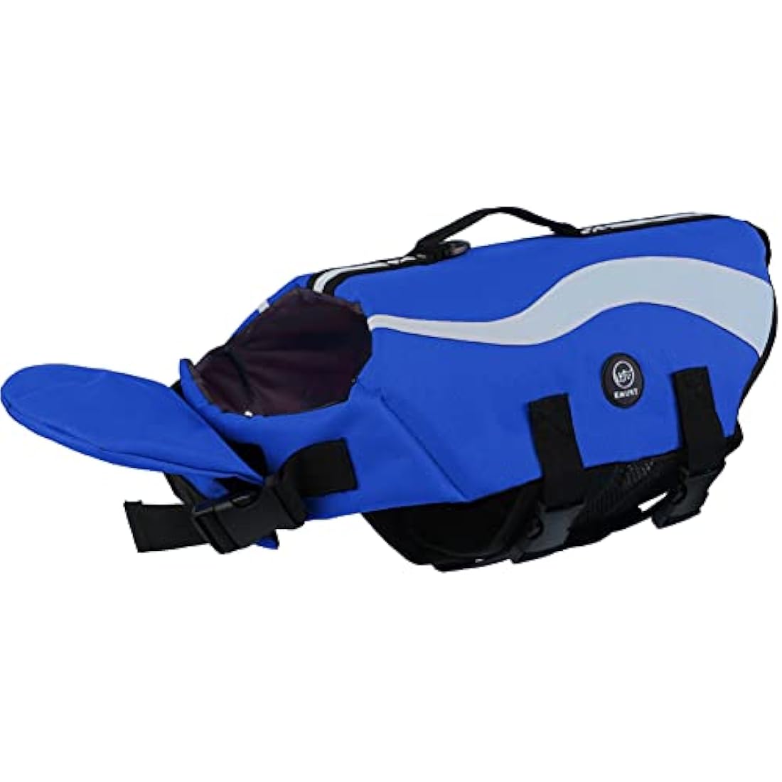 EMUST Dog Life Jacket – Ripstop Flotation Vest with Rescue Handles