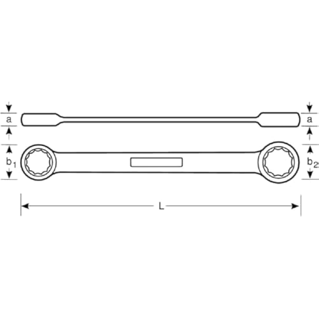 Bahco Reversible Ratchet Spanner – 16mm, 17mm, 18mm, 19mm Wrench
