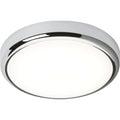 Knightsbridge 14W LED IP65 Bathroom Bulkhead | CCT Adjustable Chrome Trim