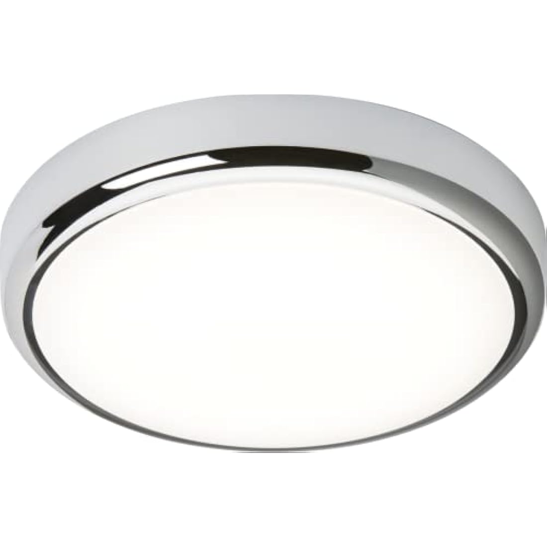 Knightsbridge 14W LED IP65 Bathroom Bulkhead | CCT Adjustable Chrome Trim