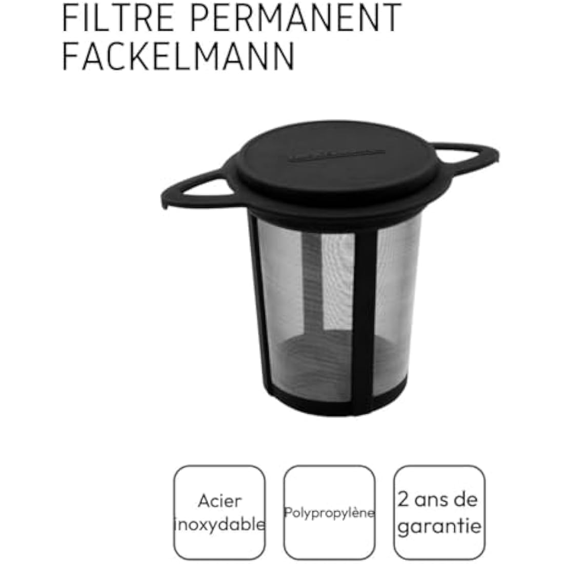 Fackelmann Stainless Steel Tea Filter – Long-Lasting Loose Leaf Infuser