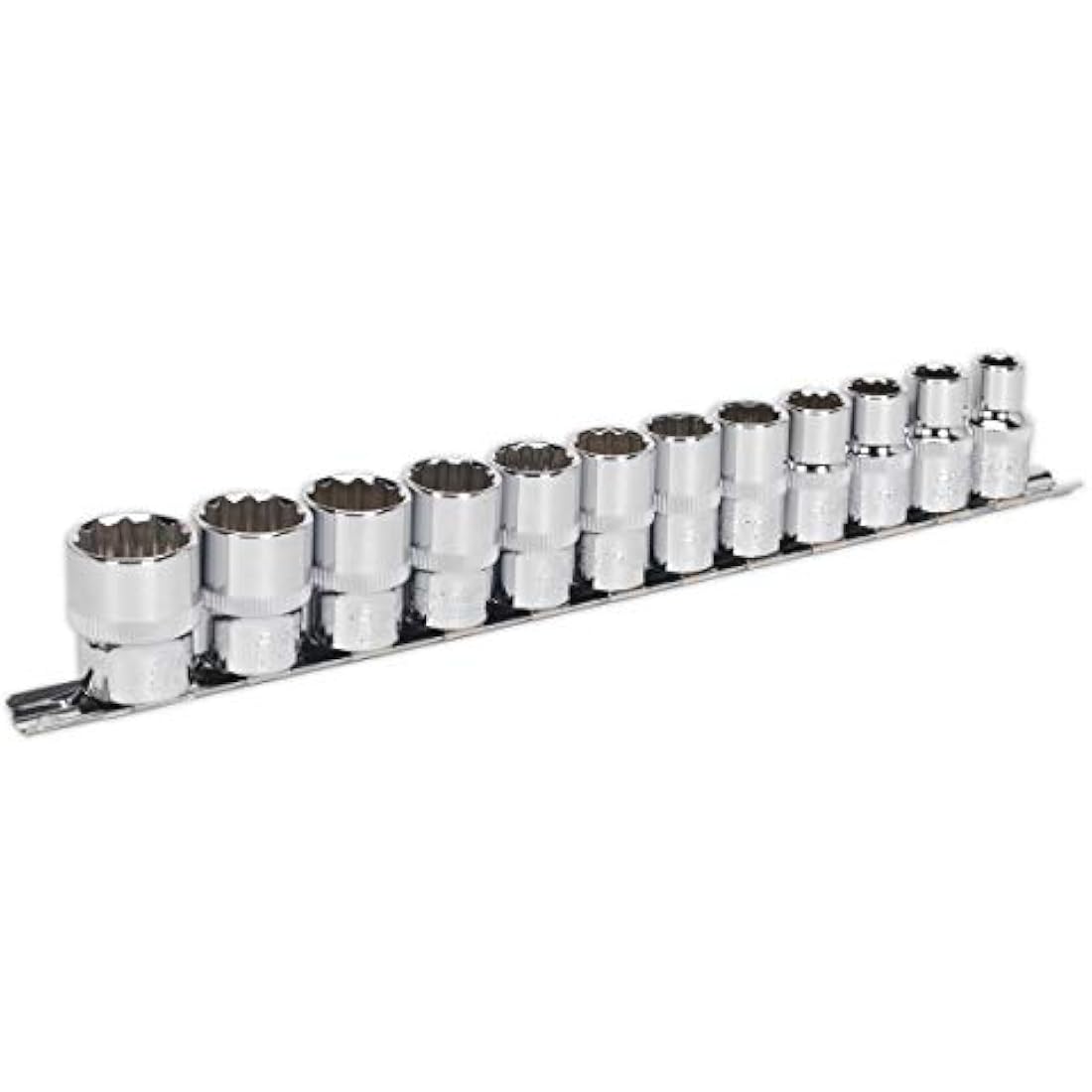 Sealey AK2684 1/2" Sq Drive 12pt WallDrive Metric Socket Set - 12pc