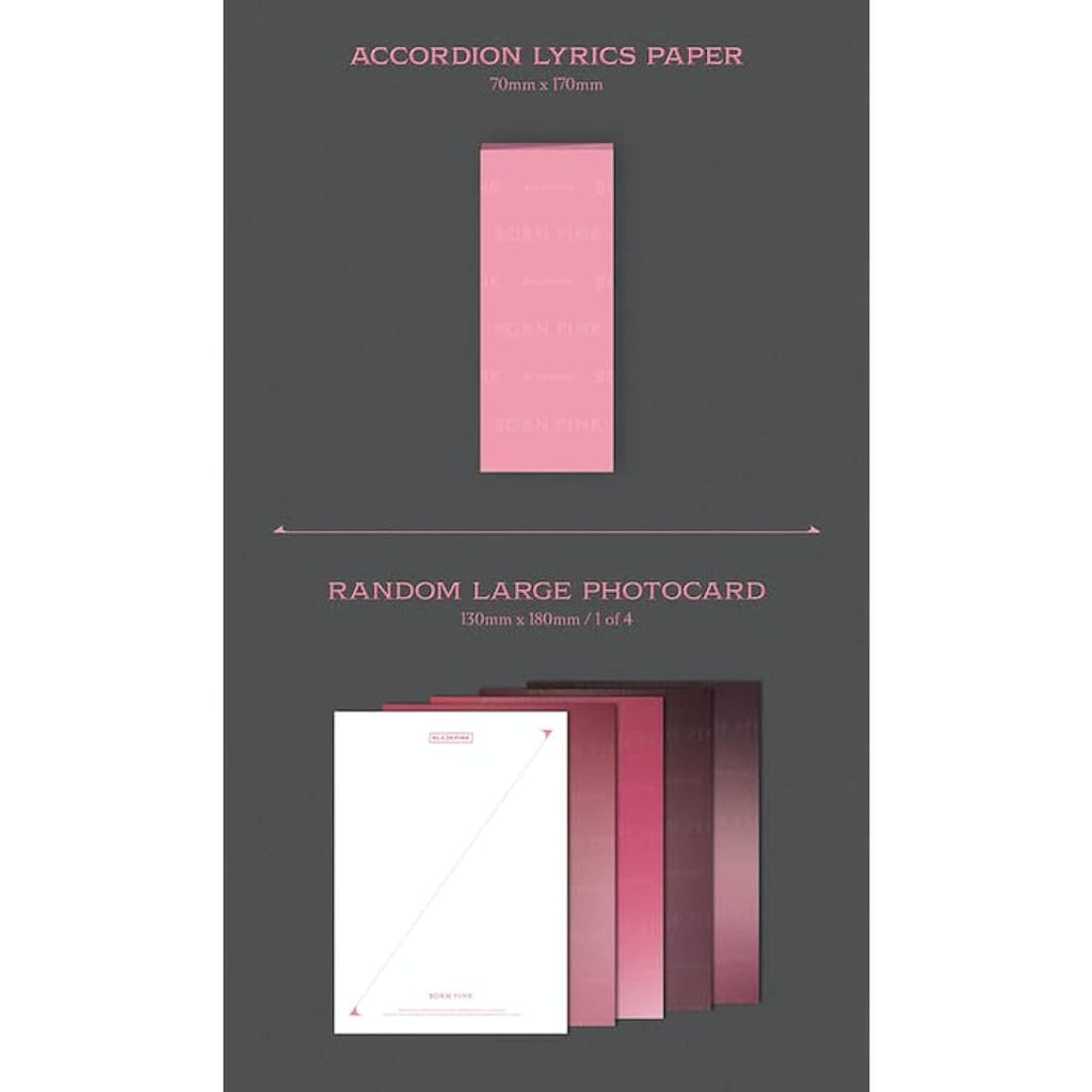 Blackpink Born Pink 2nd Album - Pink Version Package Box Set, Medium