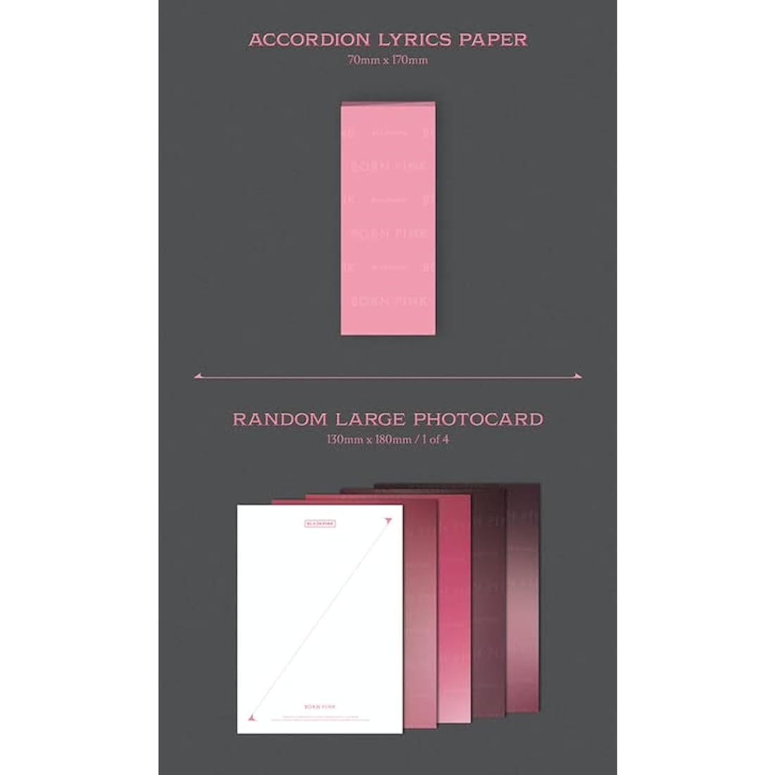 Blackpink Born Pink 2nd Album - Pink Version Package Box Set, Medium