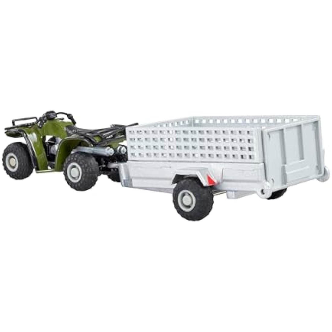 Britains 43358 Quad ATV Bike and Trailer Playset | 1:32 Diecast Model