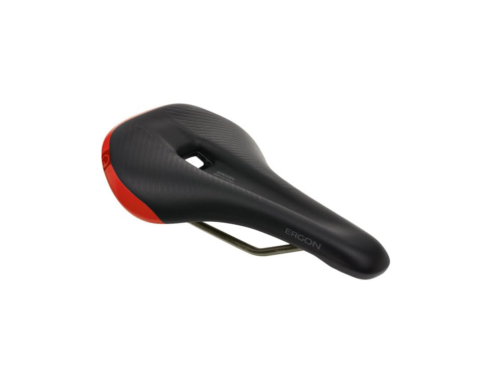 Ergon SM Pro Men's Mountain Bike Saddle | Risky Red | S/M Size