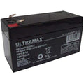 UltraMax 12V 1.2Ah Sealed Lead Acid Battery for Response Alarm Systems