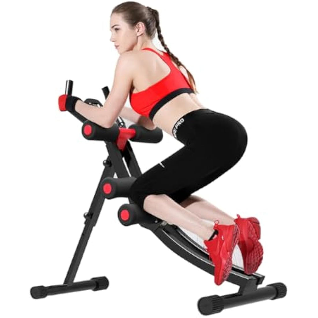 Fitlaya Fitness Bauchtrainer – Faltbares Core & AB Workout Gerät