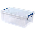 Bankers Box 10L ProStore Clear Plastic Storage Box for A4 Paper