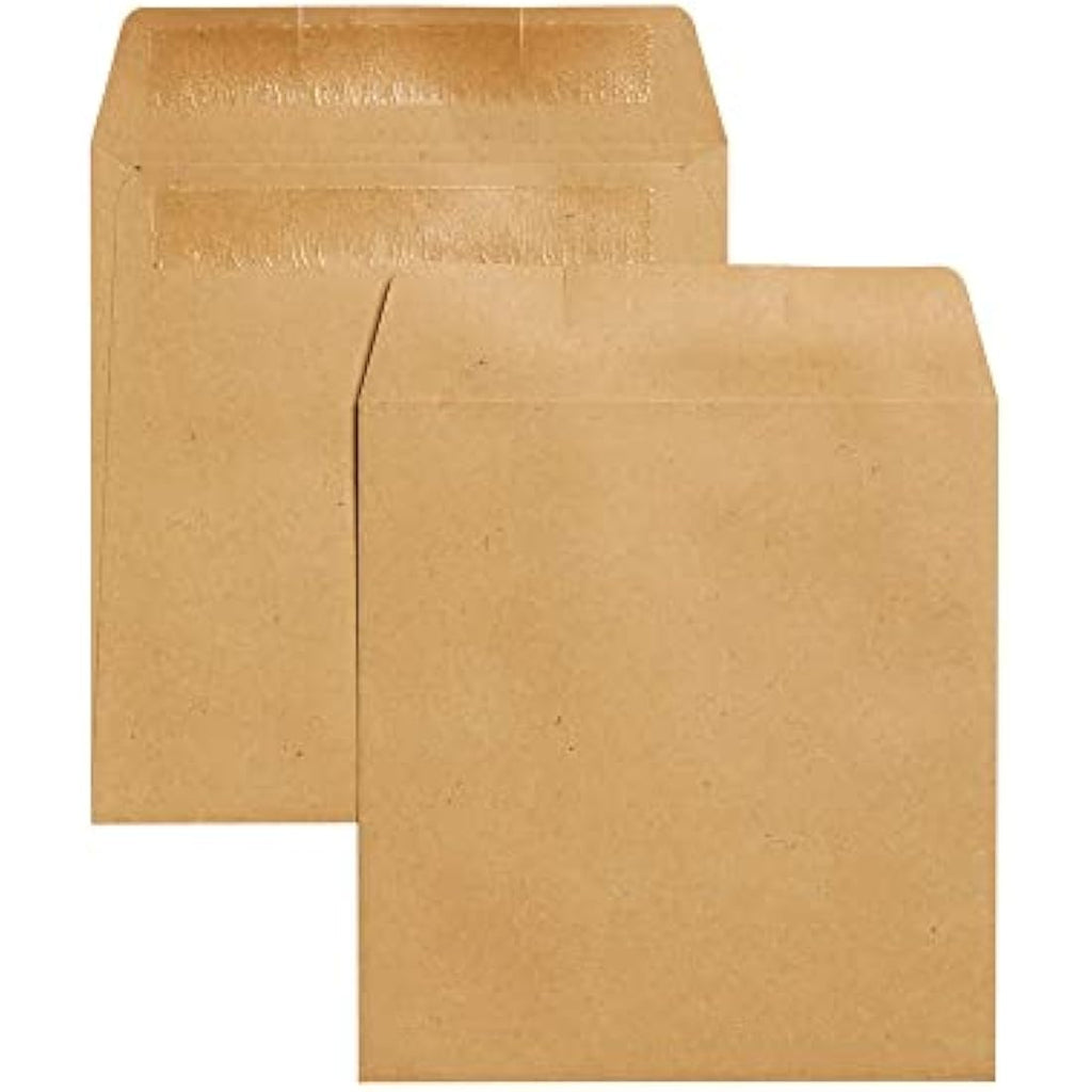 Q-Connect Wage Envelopes 108x108mm Self Seal Manilla 90gsm - 1000 Pack