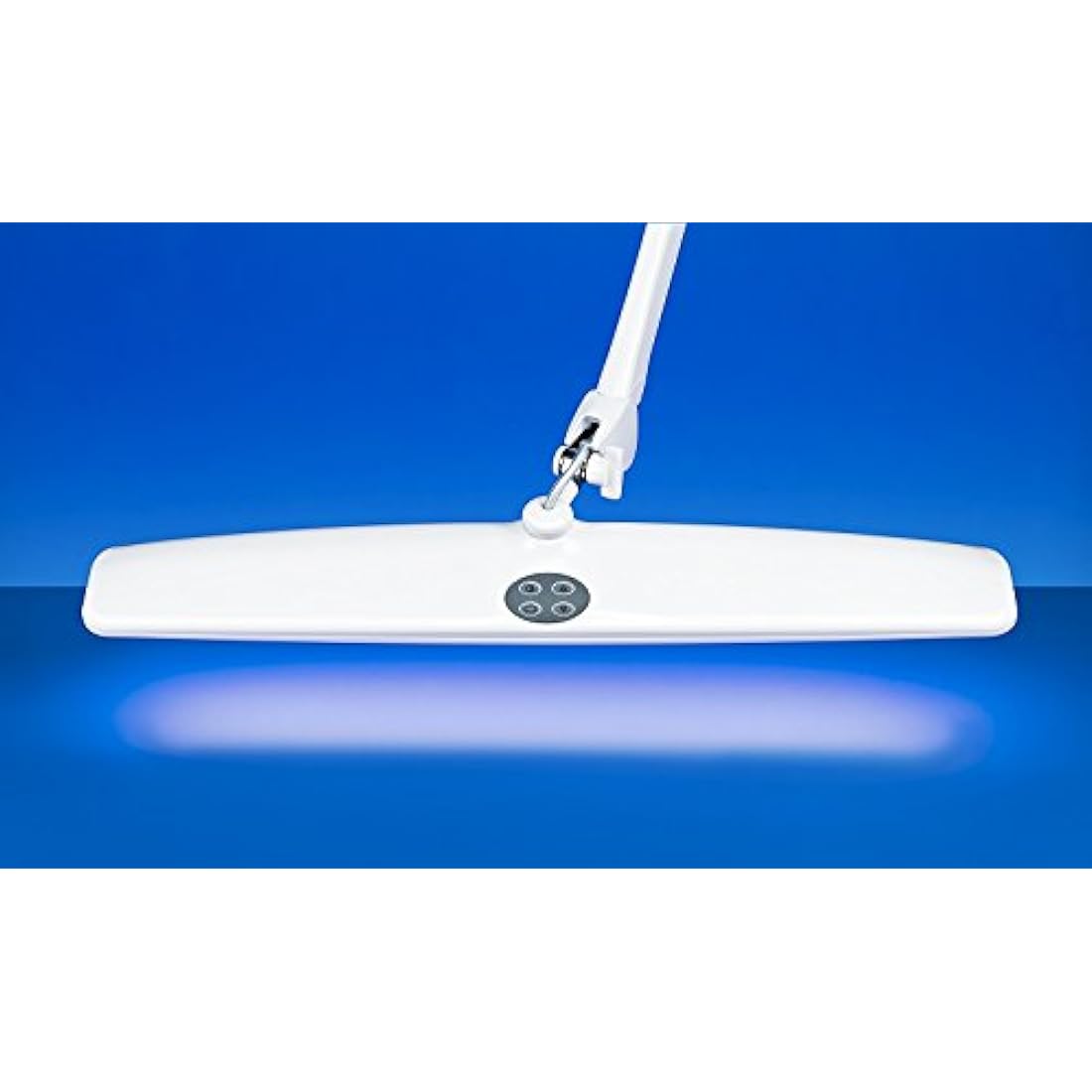 Lightcraft LED Task Lamp with Dimmer Switch – White Professional Desk Light