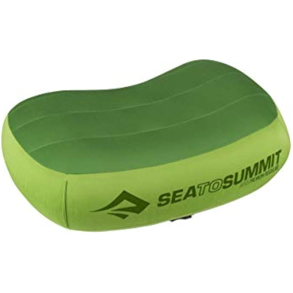 Sea to Summit Aeros Premium Inflatable Camping Pillow – Lime Green