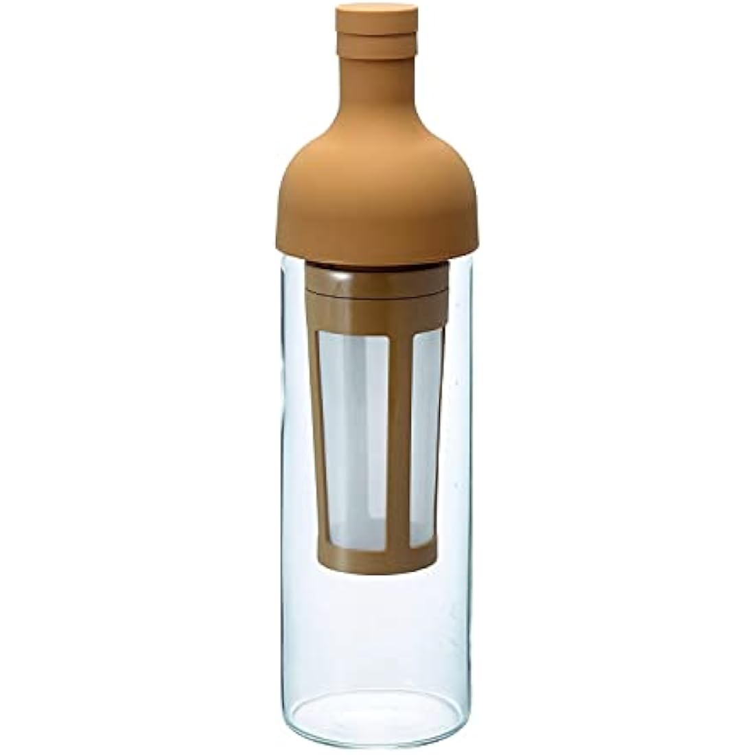 Hario Cold Brew Filter-In Coffee Bottle - 750ml Glass Maker, Mocca
