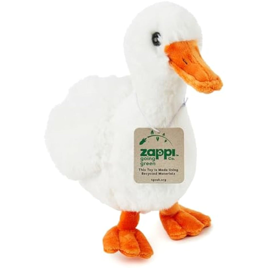 Zappi Co Duck Plush Toy – 25cm Eco-Friendly Soft Stuffed Animal