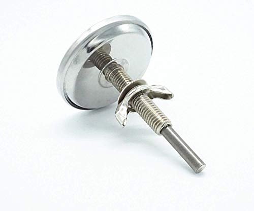 LOKHING Stainless Steel Smoker Grill BBQ Temperature Gauge – 6cm