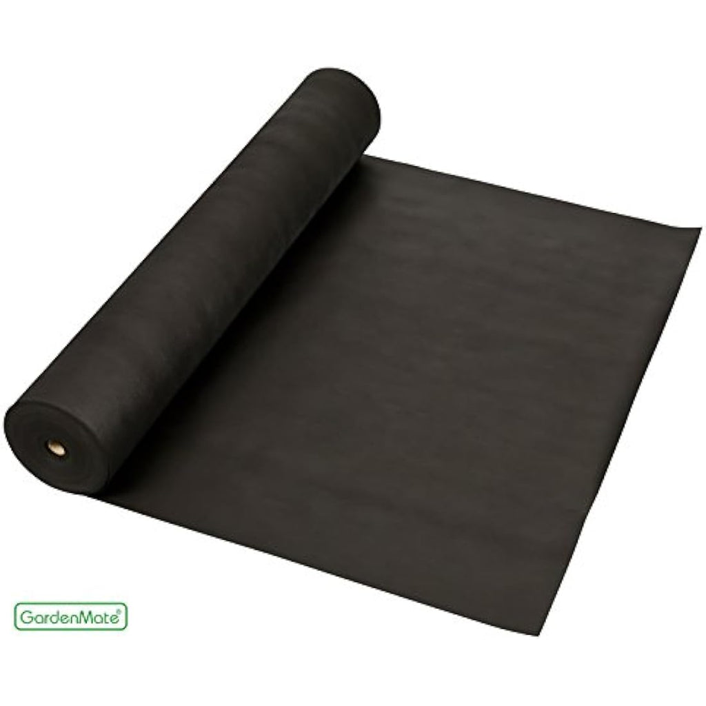 GardenMate 150gsm Weed Control Fabric – 1m x 50m Non-Woven Membrane