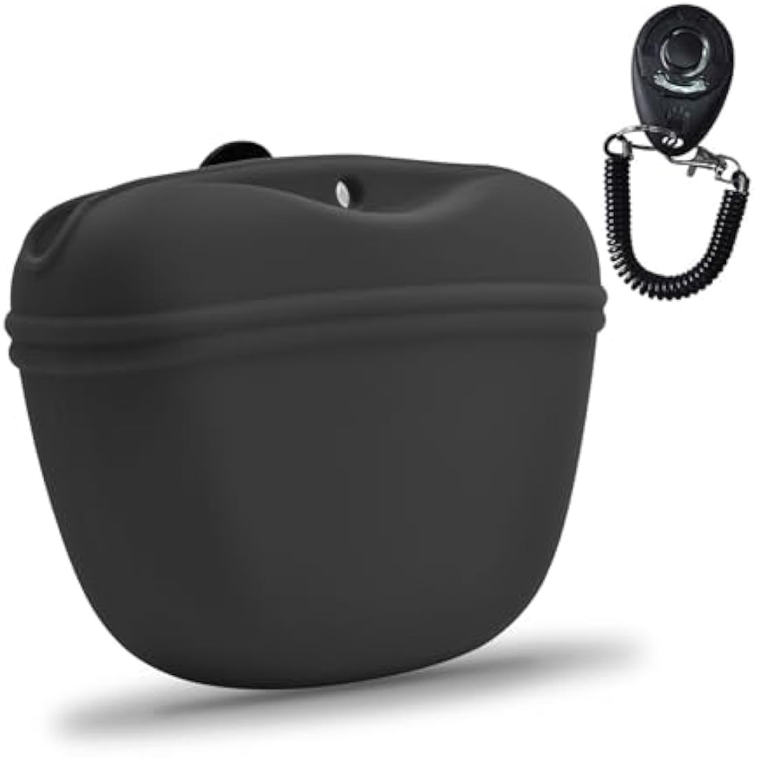 Silicone Dog Treat Pouch – Magnetic Training Bag with Clip