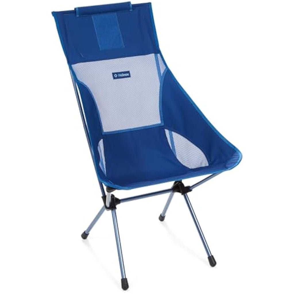 Helinox Sunset Chair – Lightweight High-Back Camping Chair, Blue
